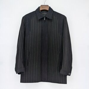 Pronti Collection by Phita Men's XXL Pinstripe Zip Jacket Lined